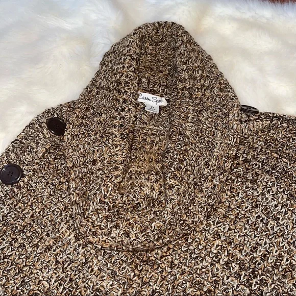 Cowl Neck Fringed Poncho - Picture 14 of 16